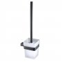 RAK Moon Toilet Brush and Holder Wall Mounted - Black