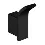 RAK Moon Modern Robe Hook Wall Mounted - Black