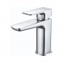 RAK Moon Mono Basin Mixer Tap with Clicker Waste - Chrome