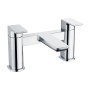 RAK Moon Bath Filler Tap Pillar Mounted - Chrome