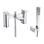 RAK Moon Bath Shower Mixer Tap Pillar Mounted - Chrome
