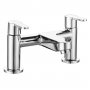 RAK Morning Dual Lever Bath Filler Tap - Chrome