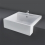 RAK Nova Semi Recessed Basin 460mm Wide - 1 Tap Hole