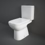 RAK Origin 62 Close Coupled Toilet with Deluxe Soft Close Seat