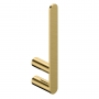 RAK Petit Round Spare Toilet Paper Holder - Brush Gold