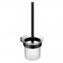 RAK Petit Round Toilet Brush Holder - Matt Black