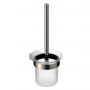 RAK Petit Round Toilet Brush Holder - Brushed Nickel