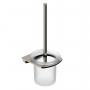 RAK Petit Square Toilet Brush Holder - Brushed Nickel