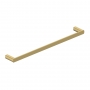 RAK Petit Square Single Towel Bar 470mm Wide - Brush Gold