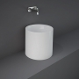 RAK Petit Round Countertop Basin 360mm Wide 0 Tap Hole - Alpine White
