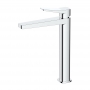 RAK Petit Square Tall Basin Mixer Tap Without Waste - Chrome