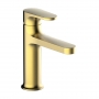 RAK Portofino Basin Mixer Tap Without Waste - Brushed Gold