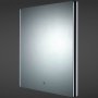 RAK Resort LED Mirror with Demister Pad and Shaver Socket 600mm H x 450mm W