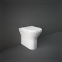 RAK Resort Rimless Back to Wall Toilet - Soft Close Seat