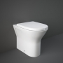 RAK Resort Rimless Back to Wall Toilet (inc Soft Close Seat)