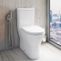 RAK Resort Maxi Rimless Fully Back to Wall Close Coupled Toilet (inc Soft Close Seat)