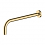 RAK Wall Mounted Shower Arm 350mm Length - Brushed Gold
