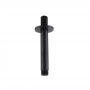 RAK Ceiling Mounted Round Shower Arm 250mm Length - Black