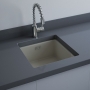 RAK Silvia Drop in Kitchen Sink 450mm L x 475mm W - Matt Greige