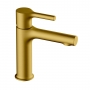 RAK Sorrento Basin Mixer Tap Without Waste - Brushed Gold