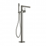 RAK Sorrento Freestanding Bath Shower Mixer Tap - Brushed Nickel
