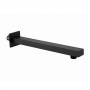 RAK Wall Mounted Square Shower Arm 300mm Length - Black