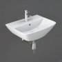 RAK Summit Cloakroom Basin 400mm Wide - 1 Tap Hole