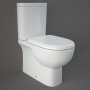 RAK Tonique Close Coupled BTW Toilet with Soft Close Wrapover Seat