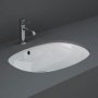 RAK Variant Oval Undermount Basin 565mm Wide - 0 Tap Hole