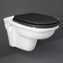RAK Washington Wall Hung Pan Alpine White - Excluding Seat