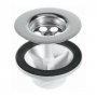 RAK 1.5 Inch Stainless Steel Waste With Plug For Gourmet Sink 8