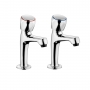 Leisure Aquapillar Kitchen Sink Taps Pair - Chrome