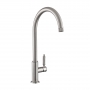 Rangemaster Hemlock Single Lever Kitchen Sink Mixer Tap - Brushed Nickel