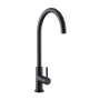 Rangemaster Igneous Granite Single Lever Kitchen Sink Mixer Tap - Ash Black