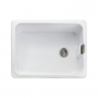 Leisure Primrose 1.0 Bowl Ceramic Kitchen Sink 595mm L x 455mm W - White