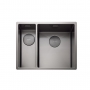 Rangemaster Spectra 1.5 Bowl Kitchen Sink LH & Waste Kit 555mm L x 440mm W - Graphite