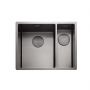 Rangemaster Spectra 1.5 Bowl Kitchen Sink RH & Waste Kit 555mm L x 440mm W - Graphite