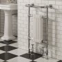 Reina Alicia Radiator Heated Towel Rail 952mm H x 479mm W White/Chrome