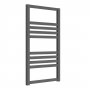 Reina Bolca Designer Heated Towel Rail 870mm H x 485mm W Anthracite
