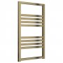 Reina Bolca Designer Heated Towel Rail 870mm H x 485mm W Bronze Satin