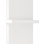 Reina Borda Single Radiator Towel Bar 440mm Wide - White
