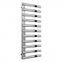 Reina Cavo Designer Heated Towel Rail 1230mm H x 500mm W Polished Stainless Steel