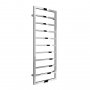 Reina Egna Heated Towel Rail 1255mm H x 500mm W Polished Stainless Steel