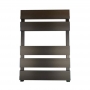 Reina Fermo Flat Panel Heated Towel Rail 710mm H x 480mm W Bronze Satin