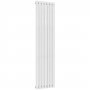 Reina Neval Single Vertical Aluminium Radiator 1800mm H x 404mm W White