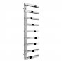 Reina Piazza Designer Heated Towel Rail 1670mm H x 500mm W Polished