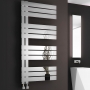 Reina Ricadi Polished Stainless Steel Designer Heated Towel Rail