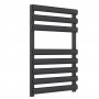 Reina Veroli Designer Heated Towel Rail 750mm H x 480mm W Anthracite