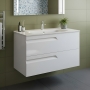 Royo Vitale 1000mm 2-Drawer Wall Hung Vanity Unit
