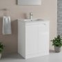 Royo Vitale 600mm 2-Door Floor Standing Vanity Unit
